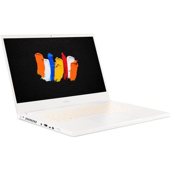  Ноутбук Acer ConceptD 3 Pro CN315-72P-763N Core i7 10750H/16Gb/SSD1Tb/NVIDIA Quadro T1000 4Gb/15.6"/IPS/FHD/Win10 Pro/white 