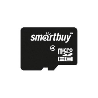  Карта памяти Smartbuy MicroSDHC 4GB Class4 