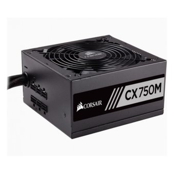  Блок питания Corsair ATX 750W CX750M (CP-9020061-EU/75-002019) 80+ bronze (24+4+4pin) APFC 135mm fan 8xSATA Cab Manag RTL 