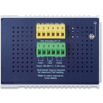  Коммутатор PLANET (IGS-20160HPT) 16x1000T 802.3at PoE+ 2x100/1000X SFP Full Managed Switch 