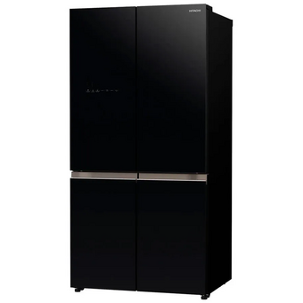  Холодильник Hitachi R-WB720VUC0 GBK черное стекло 