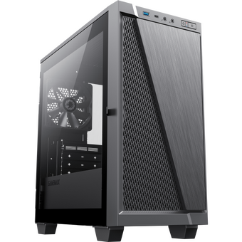  Корпус GameMax M61 mATX case, black, w/o PSU, w/1xUSB3.0+1xType-C, w/1x12cm rear fan 