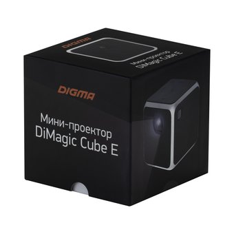  Мини-кинотеатр Digma DiMagic Cube E черный/белый (DM004) 