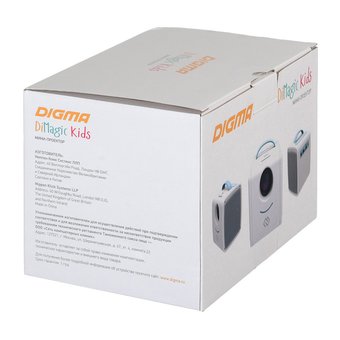  Мини-кинотеатр Digma DiMagic Kids белый/синий (DM002) 