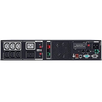  ИБП CyberPower PR3000ERTXL2U Line-Interactive 3000VA/3000W USB/RS-232/EPO/Dry/SNMPslot (IEC C13 x 6, IEC C19 x 2) (12V / 9AH х 4) 