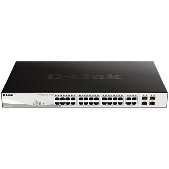  Коммутатор D-Link DGS-1210-28P/F5A 24x1000Base-T, 4хCombo 1000Base-T/SFP 