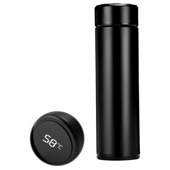  Термокружка Diolex DXMT-500-2BL с датчиком температуры черная 