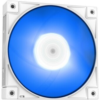  Вентилятор DEEPCOOL FC120 White-3 In 1 120x120x25мм (PWM, Addresable RGB подсветка, 500-1800об/мин, белый) Retail 