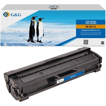  Картридж G&G GG-D111L лазерный черный (1800стр.) для Samsung Samsung Xpress SL-M2020/2022/2070 