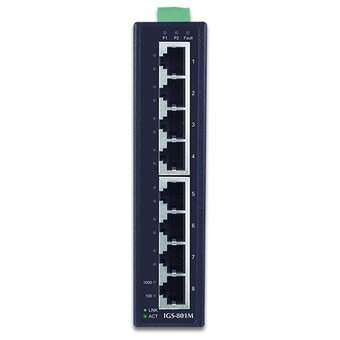  Коммутатор PLANET IGS-801M 8-Port 