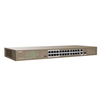  Коммутатор Tenda TEF1126P-24-250W 26 портов 