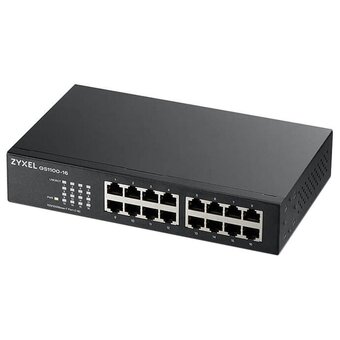  Коммутатор ZyXEL GS1100 GS1100-16 (GS1100-16-EU0103F) 
