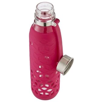  Бутылка Contigo Purity 0.59л (2095681) розовый стекло/силикон 