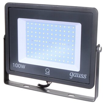  Прожектор уличный Gauss Qplus 690511100 светодиодный 100Вт корп.алюм.серый 