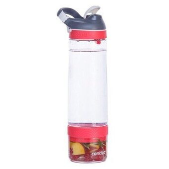  Бутылка Contigo Cortland Infuser 0.72л (2095014) прозрачный/красный пластик 
