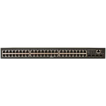  Коммутатор OSNOVO SW-84804/L(800W) на 48 RJ45 + 4*GE SFP 