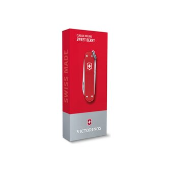  Нож перочинный Victorinox Classic Sweet Berry 0.6221.201G 58мм 7функц. карт.коробка 