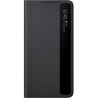 Чехол (флип-кейс) Samsung для Samsung Galaxy S21 Ultra Smart Clear View Cover черный (EF-ZG99PCBEGRU) 
