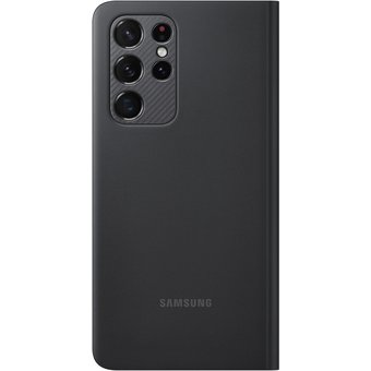  Чехол (флип-кейс) Samsung для Samsung Galaxy S21 Ultra Smart Clear View Cover черный (EF-ZG99PCBEGRU) 