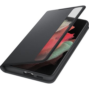  Чехол (флип-кейс) Samsung для Samsung Galaxy S21 Ultra Smart Clear View Cover черный (EF-ZG99PCBEGRU) 