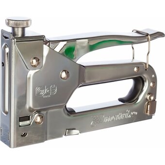  Степлер MATRIX 40902 мебельный регулируемый тип скобы 53 414мм master 