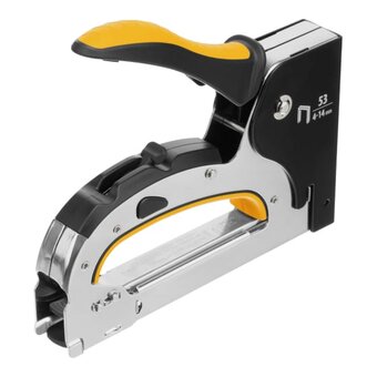  Степлер мебельный Denzel 40211 стальной корпус 