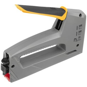  Степлер мебельный Denzel 40213 пластиковый корпус 