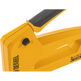  Степлер мебельный Denzel 40214 алюминиевый корпус 