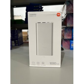  УЦ Аккумулятор внешний резервный XIAOMI 3, 22,5W PB100DZM, 10000mAh (белый) (плохая упаковка) 