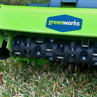  Аэратор/скарификатор GreenWorks GD40SC38IIK4, 40V без АКБ и ЗУ (2517607UB) 