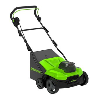  Аэратор/скарификатор GreenWorks GD40SC38IIK4, 40V без АКБ и ЗУ (2517607UB) 