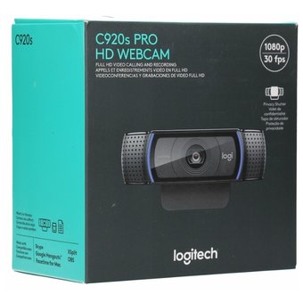  Камера Web Logitech HD Pro Webcam C920S (960-001252) черный 