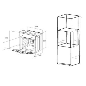  Духовой шкаф Maunfeld EOEM.589W 