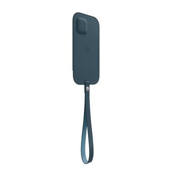  Чехол для iPhone 12 mini Leather Sleeve with MagSafe Baltic Blue 