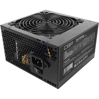  Блок питания CBR PSU-ATX600-12GM ATX 600W 80+ Bronze, APFC, 0.6mm, 20+4pin, 1*8-pin(4+4P), 2*6+2pin, 6*SATA, 4*IDE, 12cm fan, черный 