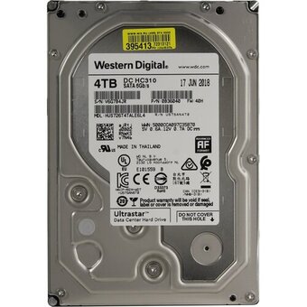  HDD WD Ultrastar DC HC310 HUS726T4TALE6L4 (0B36534) SATA-III 4Tb 7200rpm 256Mb 3.5" 