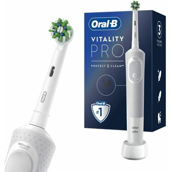  Зубная щетка электрическая Oral-B Vitality Pro D103.413.3 белый 