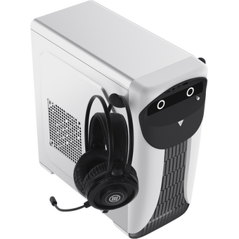  Корпус GameMax Cute Owl W-B без БП (Midi Tower, ATX, Черно-белый, 1*USB3.0 + 2*USB2.0, 2*120мм) 