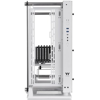  Корпус Thermaltake Core P3 TG Pro Snow CA-1G4-00M6WN-09 /White/Wall Mount/SPCC/Tempered Glass*1/Without Riser Cable/Brown Box 
