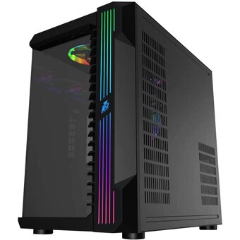  Корпус 1STPLAYER Steamrunk SP9 (SP9-BK) Black 