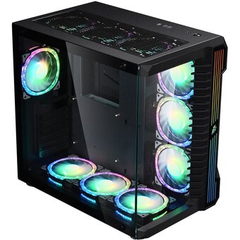  Корпус 1STPLAYER Steamrunk SP9 (SP9-BK) Black 