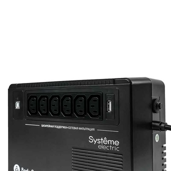  ИБП Systeme Electriс BV BVSE800I 480Вт 800ВА черный 