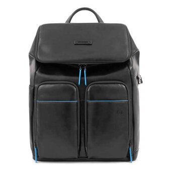  Рюкзак Piquadro Blue Square Revamp CA6104B2V/N черный кожа 