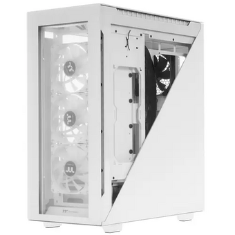  Корпус Thermaltake Divider 500 TG Snow ARGB CA-1T4-00M6WN-01 White/Win/SPCC/Tempered Glass*4/120mm ARGB Fan*3/120mm Standard Fan*1 (527897) 