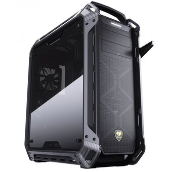  Корпус Cougar Panzer Max-G, без БП, большое боковое окно из закалённого стекла, чёрный, Full-Tower 