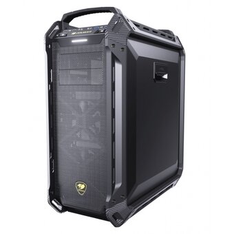  Корпус Cougar Panzer Max-G, без БП, большое боковое окно из закалённого стекла, чёрный, Full-Tower 