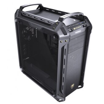  Корпус Cougar Panzer Max-G, без БП, большое боковое окно из закалённого стекла, чёрный, Full-Tower 
