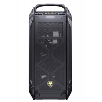  Корпус Cougar Panzer Max-G, без БП, большое боковое окно из закалённого стекла, чёрный, Full-Tower 