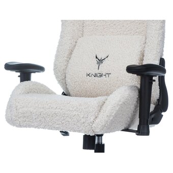  Кресло Knight T1 Milk экомех молочный 