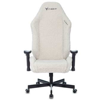  Кресло Knight T1 Milk экомех молочный 